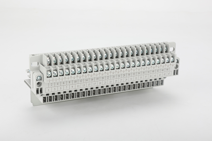 DW45-55C 回路抽屉式接线端子 白灰色