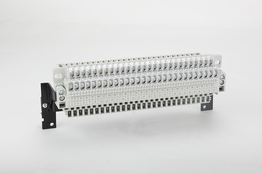 DW45-55C 回路抽屉式接线端子 (3200支架) 白灰色 3200 支撑架